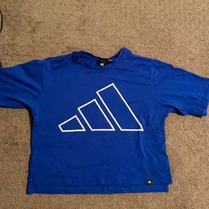 Dark blue adidas sports shirt